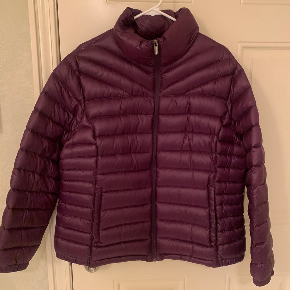 Puffer Winter Jacket - Eggplant (Never Worn!) - image 1